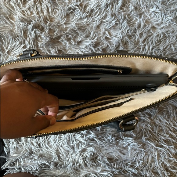 Black computer bag/ purse - Picture 3 of 3